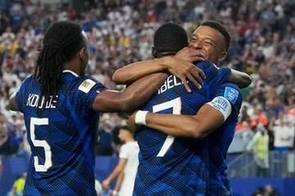 エムバペ、衝撃の2試合連続2ゴール　雷雨で2時間中断も…フランスがイラクに3-0快勝