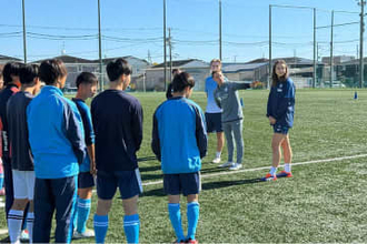 欧州クラブがJ2アカデミー訪問　昨年からパートナー契約…幹部来日でサッカー教室開催