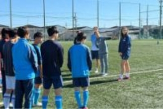 欧州クラブがJ2アカデミー訪問　昨年からパートナー契約…幹部来日でサッカー教室開催