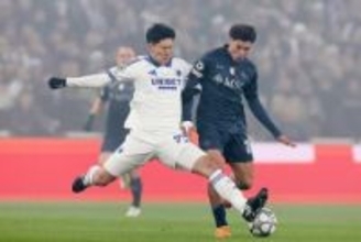 22歳日本人がCL強豪戦で躍動　攻守で圧巻パフォーマンス…現地最高評価「素晴らしい掘り出しもの」