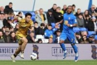 英日本人が今季8アシスト目　値千金の絶妙スルーパス…地元紙高評価「マーカーを振り切った」