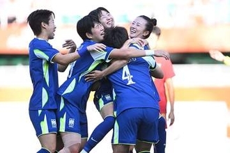 アジア競技大会の女子サッカー、韓国が2大会ぶり銅メダル　中国に競り勝ち3位表彰台…観客は1331人