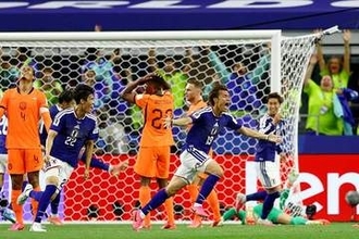 日本ファンが気づく「支えてたんか！」　W杯の劇的弾に新発見「一つのゴールに物語詰まりすぎ！」