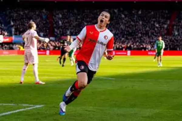 フェイエ上田綺世が2試合連続の2ゴール　VAR幻弾から正真正銘の一撃…今季リーグ戦25試合で22発