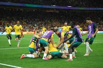 オーストラリアがW杯白星スタート　トルコに2-0勝利…混戦グループで1歩リード
