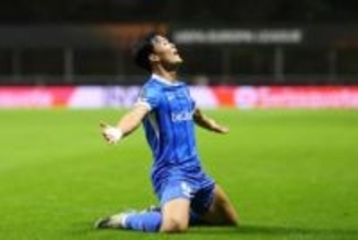 韓国代表FWが新天地で快挙　3戦連発弾…”時速122km”の一撃に母国仰天「大砲のようなミドル」