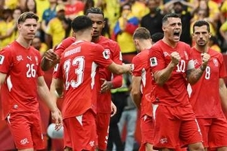 スイスが死闘を制してベスト8進出　コロンビアにPK戦勝利…準々決勝で前回王者アルゼンチンと対戦へ
