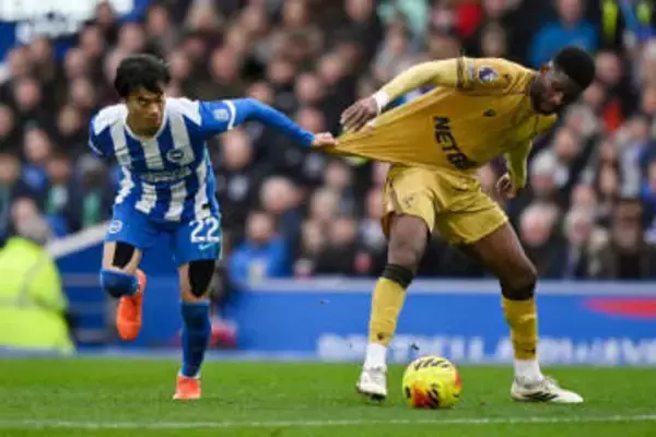 三笘薫に英メディア指摘「もっと結果を残すべき」　アシスト寸前も…つけられた「6」