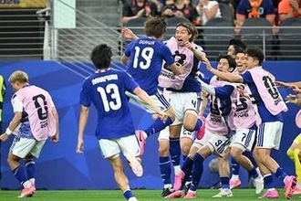日本ファン歓喜の1枚「ハッピーセット最高」　試合前日の2ショットが「栄養価高すぎる」