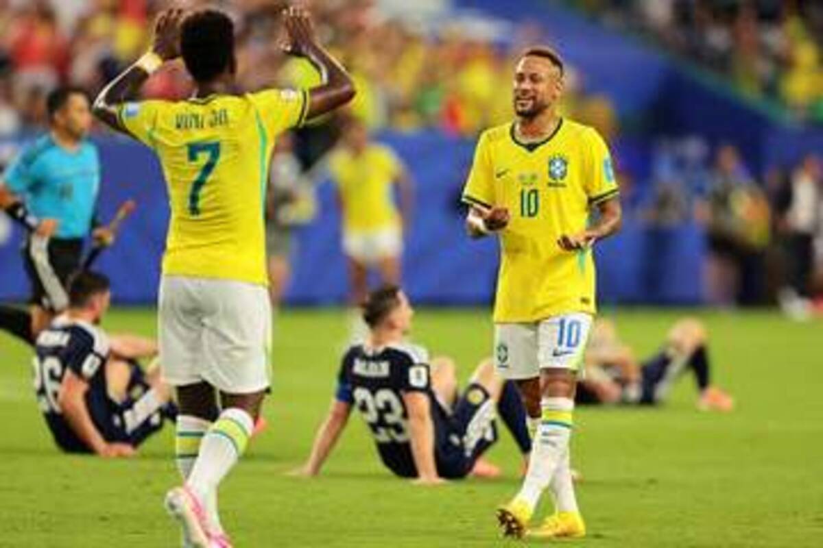 ブラジル代表が日本戦のスタメンを発表 ネイマールはベンチスタート 