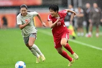 アジア大会女子サッカー、北朝鮮が決勝進出　中国に勝利してメダル確定…試合後に選手同士の握手なし