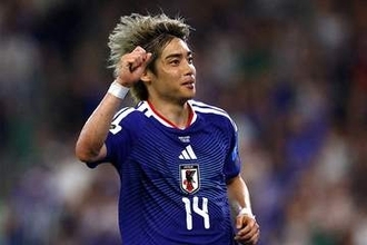 伊東純也、試合後フラッシュで言及　W杯初ゴールとなる追加点