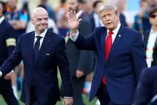 FIFA会長が「まるでトランプのよう」　W杯批判者への激怒に英紙反発「憎しみに消費されている」