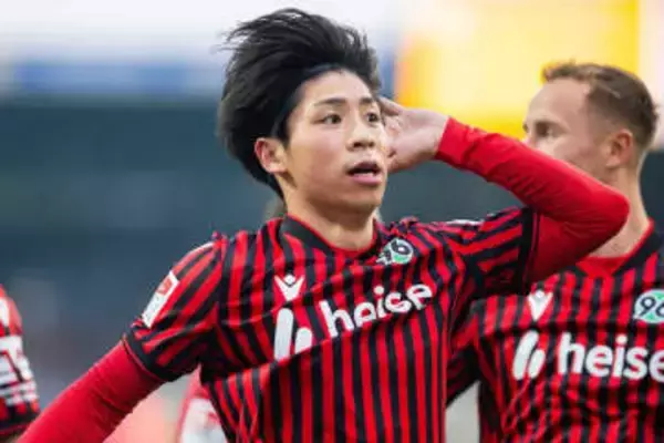 J未経験MFを「止めることは不可能」　独で味方と連係弾…現地ベスト11に選出「相手をエスコート」