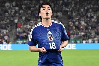 上田綺世と並ぶ“もう一人の支配者”　海外メディア指名「日本の完全なパフォーマンスを象徴」