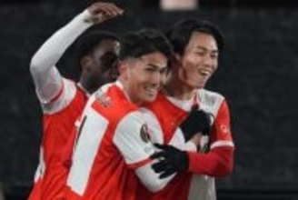 負ければ敗退危機で…日本人が「完全にヒーロー」　欧州EL舞台で「難しいヘディング」