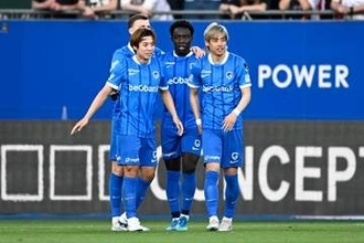 23歳日本人が欧州初ゴール「次のW杯の秘密兵器」　“イナズマ”との両翼弾→PO突破に称賛続々