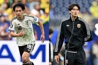 涙の上田綺世…背中で守った真意「見世物じゃない」　日本の“絆”に感動「見た瞬間泣けた」