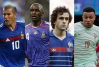 アンリ、ベンゼマも選外…豪華すぎて「ポジションがない」　フランス代表歴代ベスト11