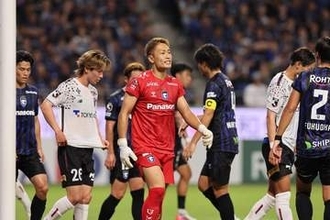G大阪GK一森が一発退場　京都FW加藤を倒しDOGSOに…東口順昭が今季初出場
