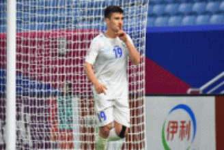 U-23ウズベキスタン代表、アジア杯4強…インドネシアの得点取り消し直後に先制ゴール