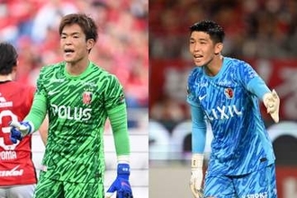 浦和＆鹿島ユニが「ほとんど同じ」　2ショットに騒然…まさかの光景「おそろコーデ」