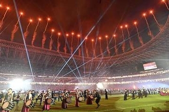Jリーグは「5大リーグに並べる素質」　“ド派手”な開幕に「オリンピックより豪華」