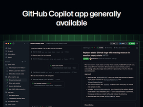 「GitHub Copilot」アプリが正式版に ～エージェント駆動開発の拠点、Win/Mac/Linux対応／適切なモデルを自動選択してコストを削減する「Auto」モードなども同時アナウンス