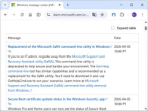 Microsoft、サポート・回復ツール「SaraCmdLine」を非推奨化 ～すでにOSから削除／後継は「GetHelpCmdLine」