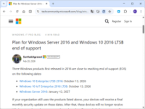 Microsoft、サポート終了間近の「Windows Server 2016」など3製品に「ESU」を提供／後継バージョンへの移行に必要な猶予を最大で3年購入できる