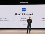 「Microsoft、新しいオンデバイスモデル「Aion 1.0 Instruct」「Aion 1.0 Plan」を発表／「Instruct」はCPUだけでも動作。「Plan」は完全なローカルエージェント機能を備える」の画像1