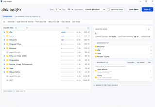 高速でストレージを占有するファイルを調査できる「disk-insight」v1.0.1　ほか【ダイジェストニュース】