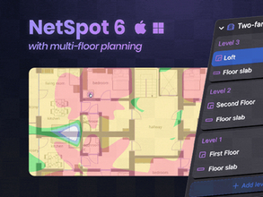 Wi-Fiネットワークの設計ツール「NetSpot 6」、複数階からなる建物全体の設計に対応／年額サブスクリプションも新設