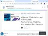 「フル64bit化された「VMware Workstation Pro 26H1」が公開 ～無償の仮想化アプリ／Mac向け「VMware Fusion 26H1」も同時リリース」の画像1