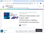 フル64bit化された「VMware Workstation Pro 26H1」が公開 ～無償の仮想化アプリ／Mac向け「VMware Fusion 26H1」も同時リリース