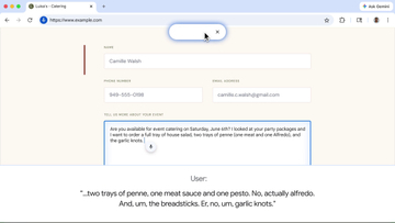 「Google Chrome」が音声入力にまもなく対応、フォーム入力やメール作成が音声で／無駄な「あー」や「うーん」はしっかり削除