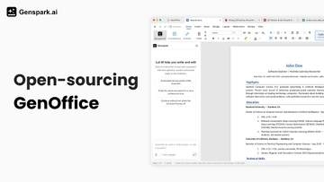 AI内蔵・無料・広告なしのオープンソースオフィス統合環境「GenOffice」v0.6.13　ほか【ダイジェストニュース】