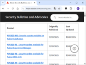 「Acrobat Reader」などに致命的な脆弱性、2025年12月のAdobeセキュリティ情報／5製品で138件の脆弱性に対処