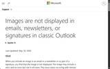 「クラシック版「Outlook」にメールの画像が表示されない不具合 ～Microsoftが調査中／バージョン2604以降で発生、返信や転送しても画像が含まれない恐れも」の画像1