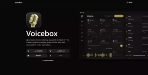 わずか数秒録音したサンプル音声でテキストを読み上げてくれる無料ツール「Voicebox」／Alibaba製の「Qwen3 TTS」をWindowsで手軽に体験【レビュー】