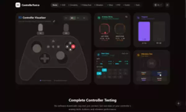 Web上で手軽にゲームパッドで発生する不具合を確認できる「ControllerTest.io」　ほか【ダイジェストニュース】