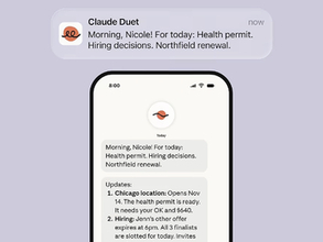 Anthropic、先回りしてユーザーを助ける秘書エージェント「Claude Duet」を発表／まずは米国の「Pro」「Max」ユーザーを対象にウェイトリスト方式で研究プレビュー