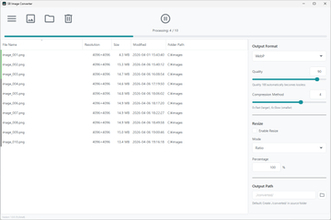 WebP対応の画像一括リサイズ・形式変換ツール「SB Image Converter」v1.0.3　ほか【ダイジェストニュース】