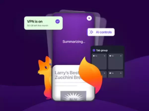 モバイル向け「Firefox」にタブグループ機能が追加 ～自動グループ化も導入へ／「Shake to Summarize」が日本語にも対応し、今後Android版でも対応予定