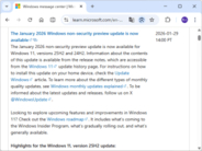 Microsoft、「KB5074105」を公開 ～AI設定が日本語対応、MIDIへの対応も強化／2026年1月の「Windows 11 バージョン 24H2/25H2」プレビューパッチ