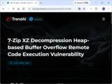 「「7-Zip 26.02」で解決された脆弱性は任意コード実行につながるおそれ ～ZDIが公表／オープンソースの解凍・圧縮ソフト」の画像1