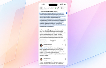 iPhone版「Word」「Excel」「PowerPoint」のコメント機能が改良／アプリ共通で直感的に操作できるデザインに刷新