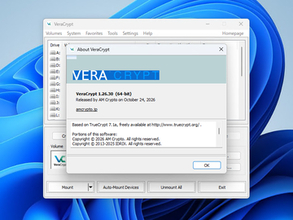 ディスク暗号化ツール「VeraCrypt」v1.26.30が公開、複数の脆弱性を修正／Windows版では前バージョンで報告されたドライバーの不安定化にも対処