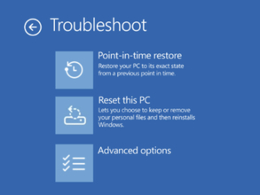 Windows 11の新しい復旧オプション「ポイントインタイム リストア」が一般提供／ユーザーデータも復旧対象、OSがぶっ壊れても24時間以内のシステム状態に戻せる