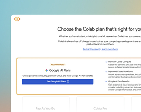 「Google AI」プランがまたさらにお得に！ 「Google Colab」のプレミアム特典が追加／「GDP」、最新「Gemini」、「YouTube Premium Lite」……特典が盛り沢山